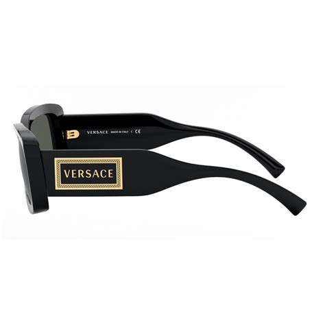 versace white logo|versace logo black sunglasses.